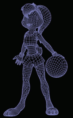 Laser Engraving 3d Illusion Acrylic Bunny Lamp Free Vector File
