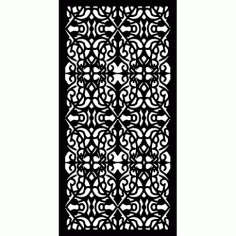 Laser Plasma Router Fiber Grill Design g58 Free DXF File