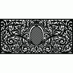 Laser Plasma Router Fiber Grill Design g60 Free DXF File