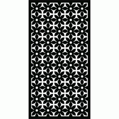 Laser Plasma Router Fiber Grille Design d18 Free DXF File