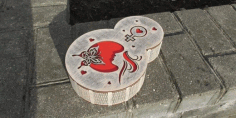 Laser Wood Cut Box Rounded Free DXF File