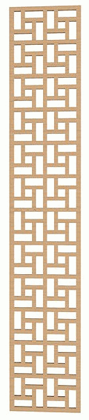 Lattice Geometric Pattern Free DXF File