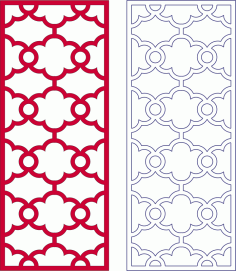 Lattice Pattern Free DXF File