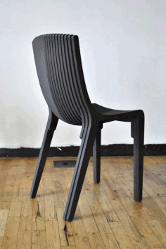 Layer Rocker Chair Free DXF File