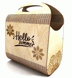 Layout Bag For Laser Cut Free Vector File