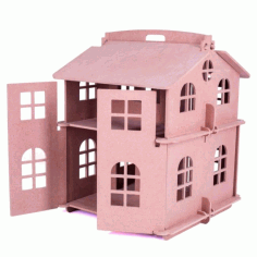 Layout Of House For Laser Cut Free Vector File, Free Vectors File
