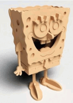 Layout Spongebob Free Vector File