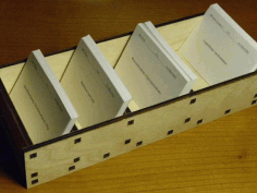 Leitner Learning Box Free DXF File