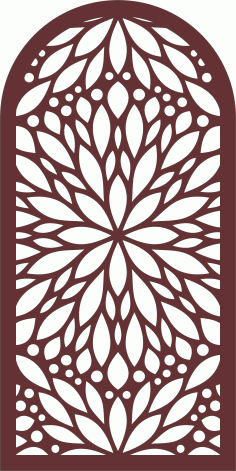 Living Room Decorative Screen Design For Laser Cut Free Vector File
