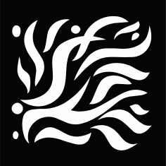 Living Room Floral Lattice Stencil Floral Seamless Design For Laser Cut Free Vector File