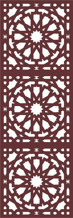Living Room Grill Separator Seamless Panel For Laser Cut Free Vector File