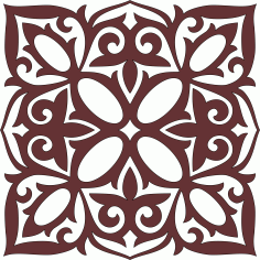Living Room Jali Seamless For Laser Cutting Free DXF File