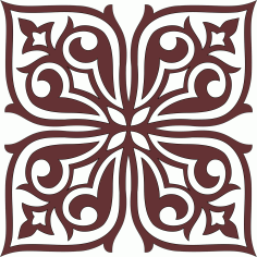 Living Room Jali Seamless Panel For Laser Cut Free Vector File
