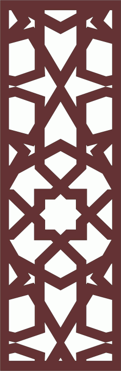 Living Room Screen Seamless Design Cnc Laser Cutting Free DXF File
