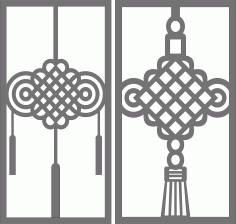 Living Room Seamless Floral Lattice Patterns Set Free DXF File
