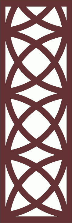 Living Room Seamless Floral Screen Pattern For Laser Cut Free Vector File