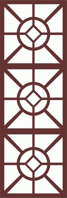 Living Room Seamless Grill Panel For Laser Cut Free Vector File