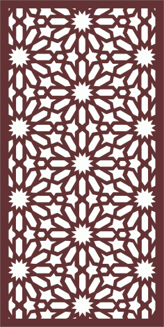 Living Room Seamless Lattice Design For Laser Cut Free Vector File