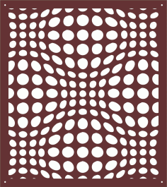 Living Room Seamless Screen Design For Laser Cutting Free DXF File