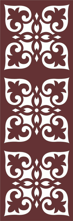 Living Room Seamless Separator Grill Pattern For Laser Cut Free Vector File