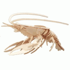 Lobster Free DXF File