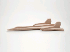 Lockheed sr-71 Blackbird Cnc Laser Model 6mm Free DXF File