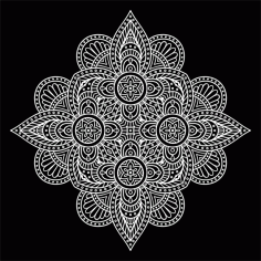 Mandala 05 Free DXF File