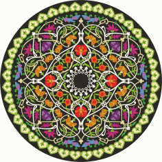 Mandala Design For Laser Cutting Free Vector File