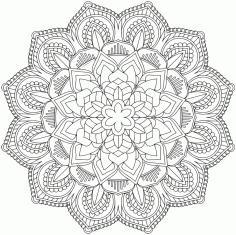 Mandala Design Vector Ornament Free Vector File