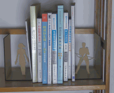 Marvel Superhero Bookend Book Stand For Laser Cutting Free DXF File