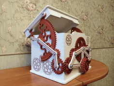 Mechanical Box For Laser Cutting Free Vector File