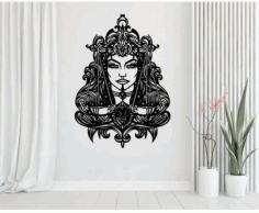 Medusa Wall Decor Free Vector File
