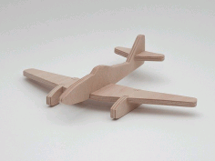 Messerschmitt Me 262 3d Puzzle Free DXF File