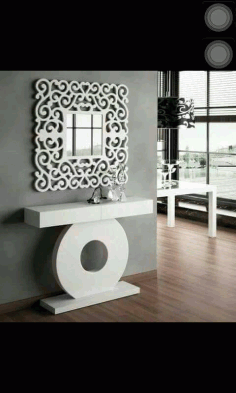 Mirror Frame Nice Free DXF File