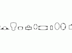 Mirror Frames 3 Free DXF File