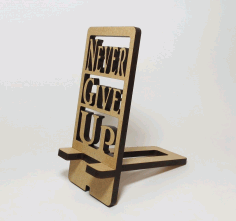 Mobile Stand Mdf 6mm For Laser Cutting Free DXF File