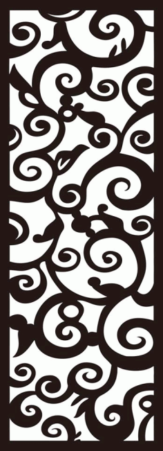 Model Wall Separator Free DXF File