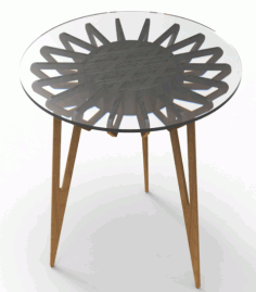 Modern Chair 6 Mm Mdf Free DXF File