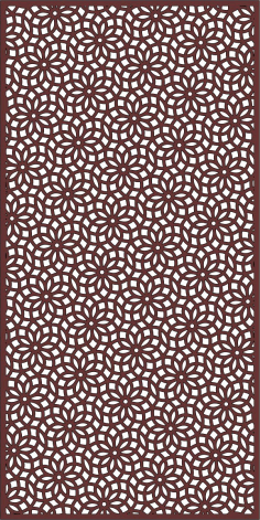 Modern Panel Room Divider Seamless For Laser Cutiing Free Vector File, Free Vectors File