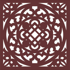 Modern Privacy Partition Indoor Panels Screen Room Divider Pattern Cnc Laser Cutting Free DXF File
