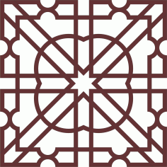 Modern Privacy Partition Panel Grill Room Divider For Laser Cut Free Vector File