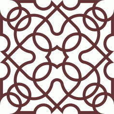 Modern Privacy Partition Panel Room Divider Grill Pattern For Laser Cut Free Vector File