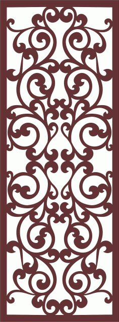 Modern Privacy Partition Room Divider Lattice Seamless For Laser Cut Free Vector File