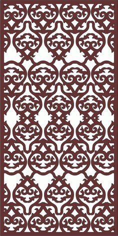 Modern Room Dividers Pattern Cnc Laser Cutting Free DXF File