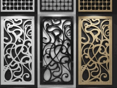 Modern Separator Free DXF File