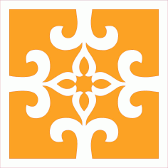 Modern Window Design For Laser Cutting Free DXF File