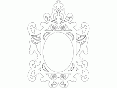 Moldura Trabalhada Free DXF File