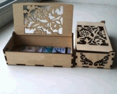Money Box For Laser Cut Cnc Free Vector File
