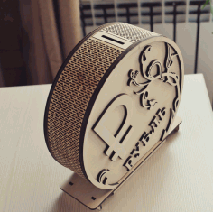 Money Box Free DXF File