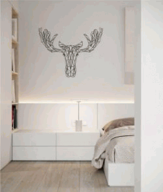 Moose For Laser Cut Plasma Free Vector File